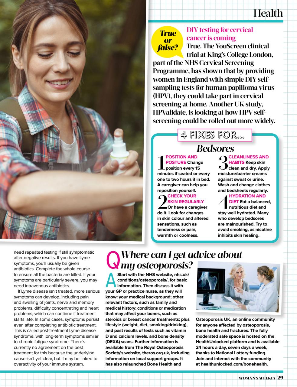 Woman's Weekly Preview Pages