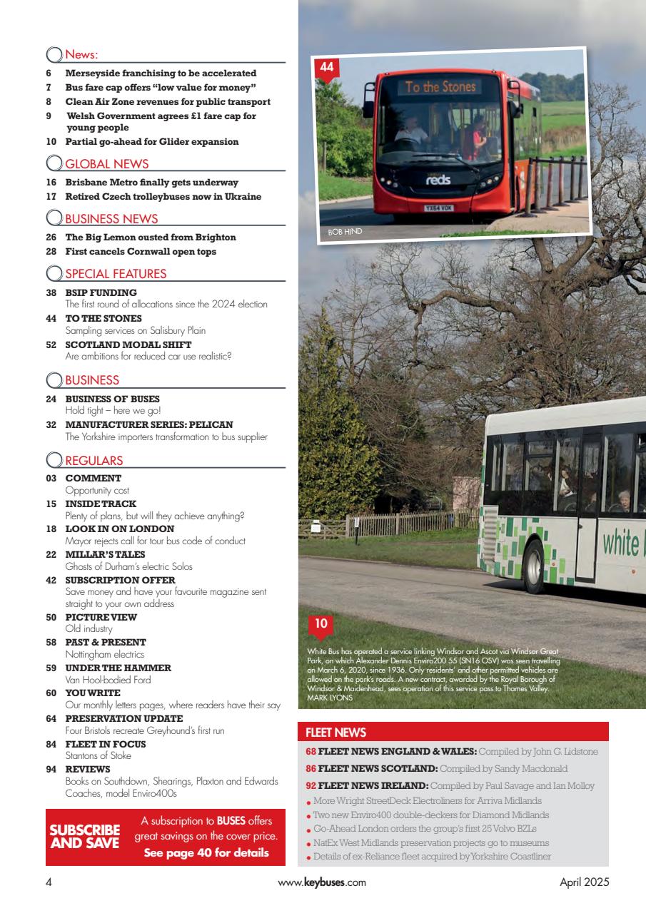 Buses Magazine Preview Pages