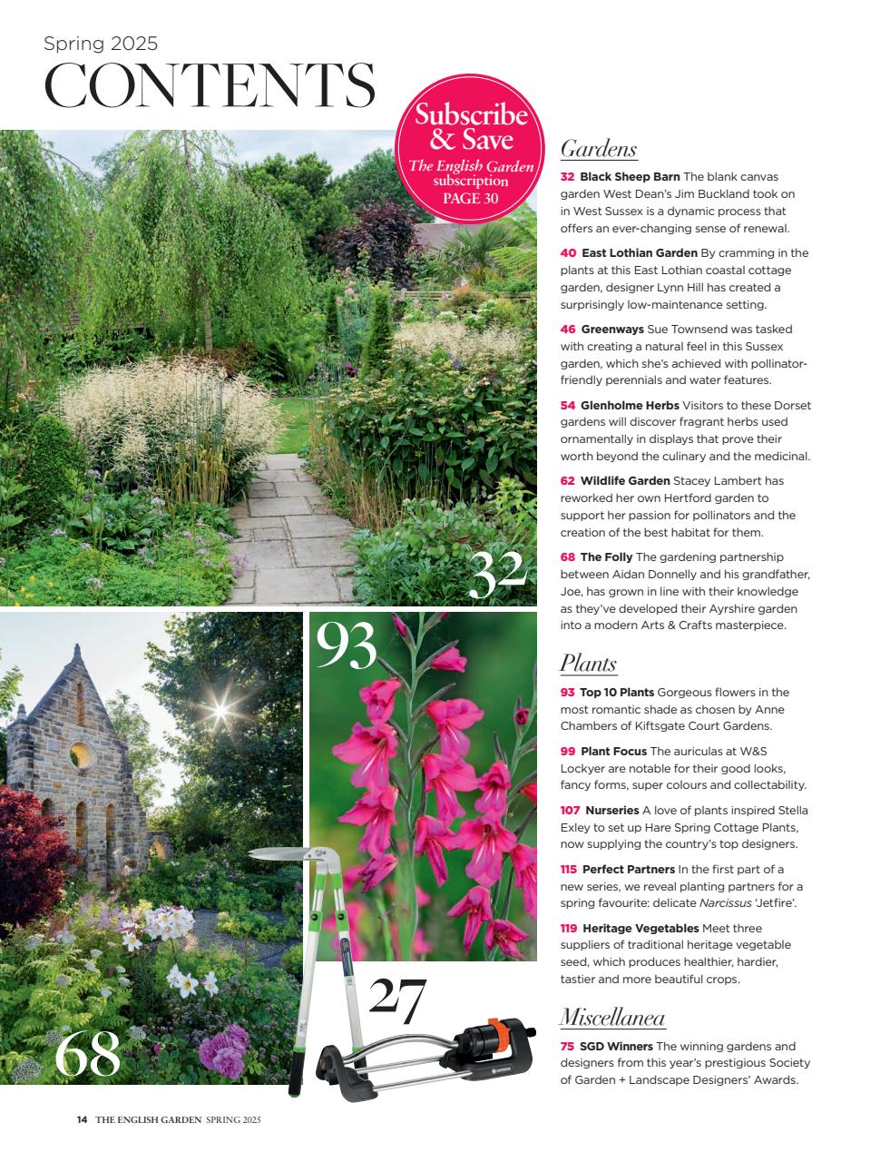 The English Garden Preview Pages