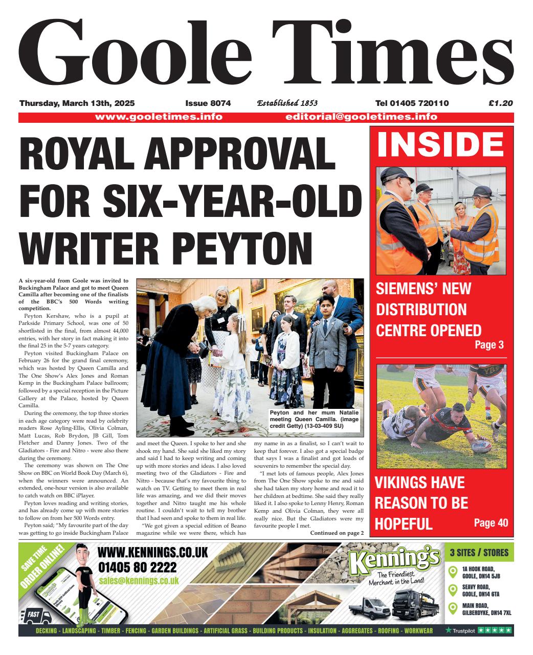 Goole Times Preview Pages