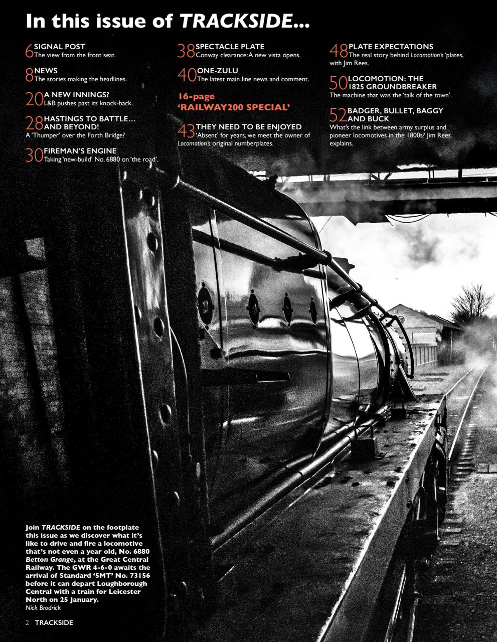 Trackside Preview Pages