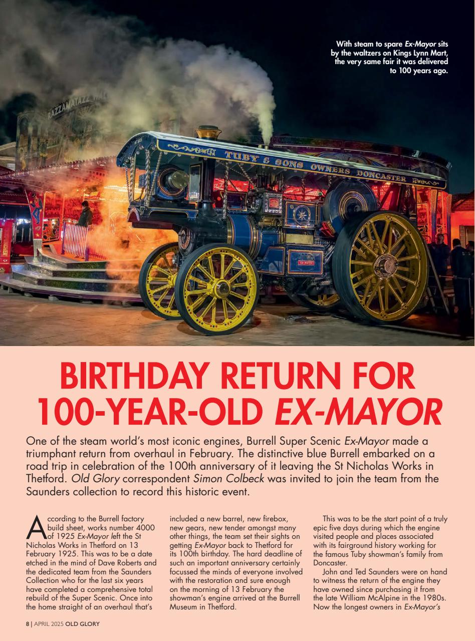 Old Glory Magazine Preview Pages