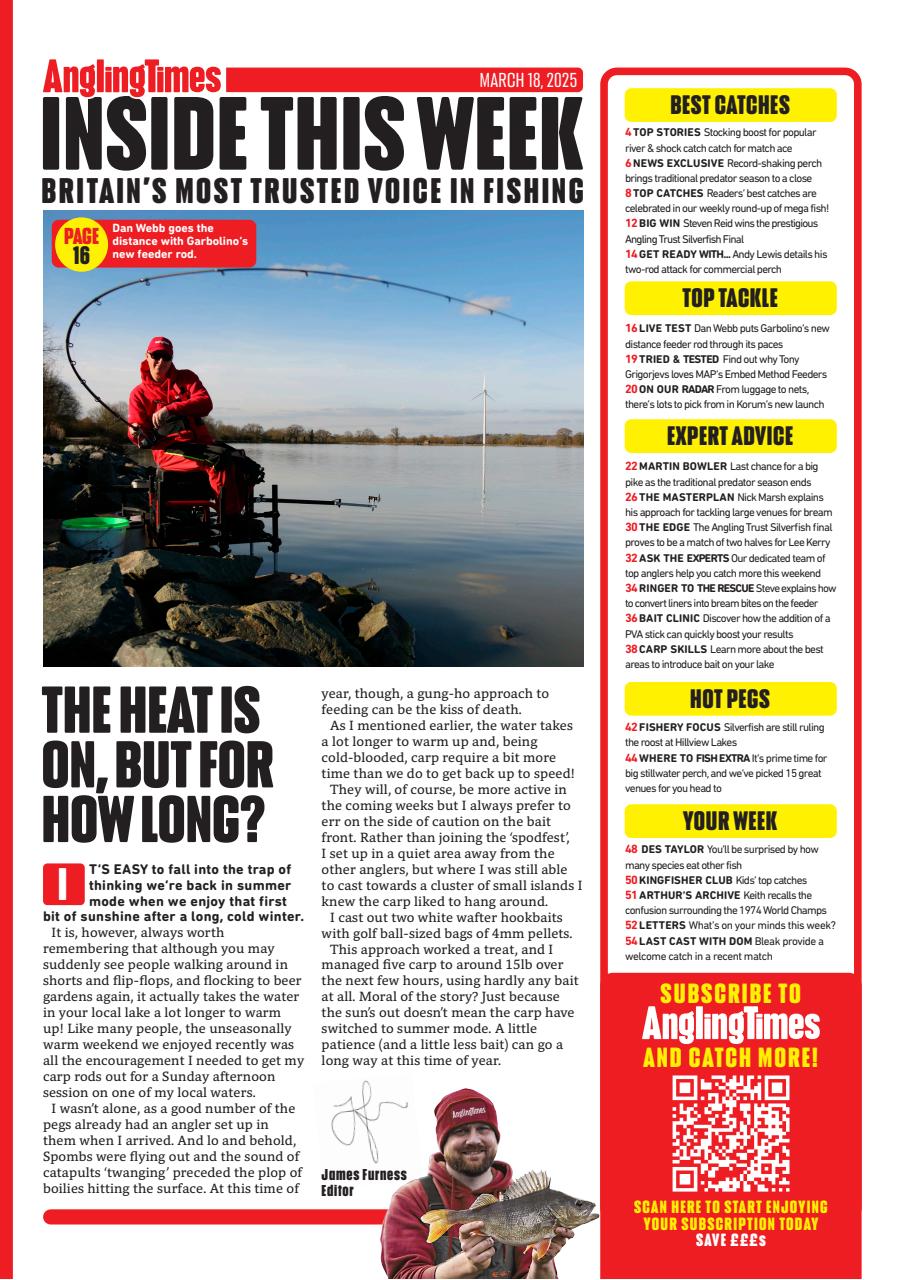 Angling Times Preview Pages