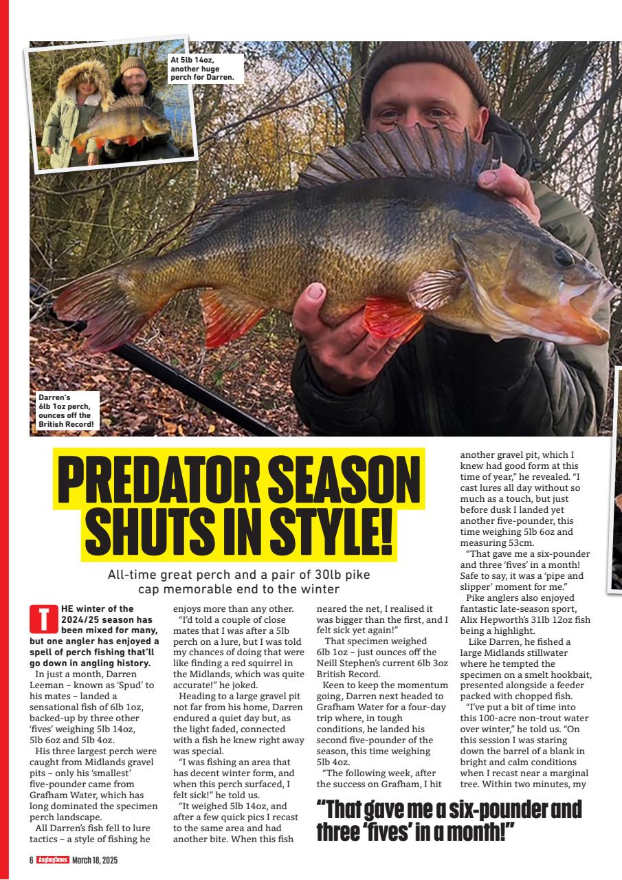 Angling Times Preview Pages