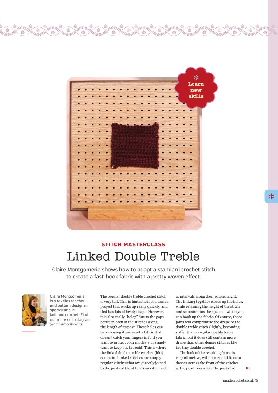 Inside Crochet Preview Pages