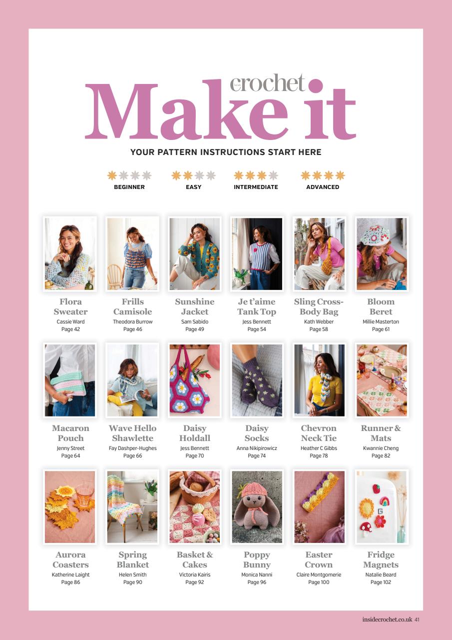 Inside Crochet Preview Pages