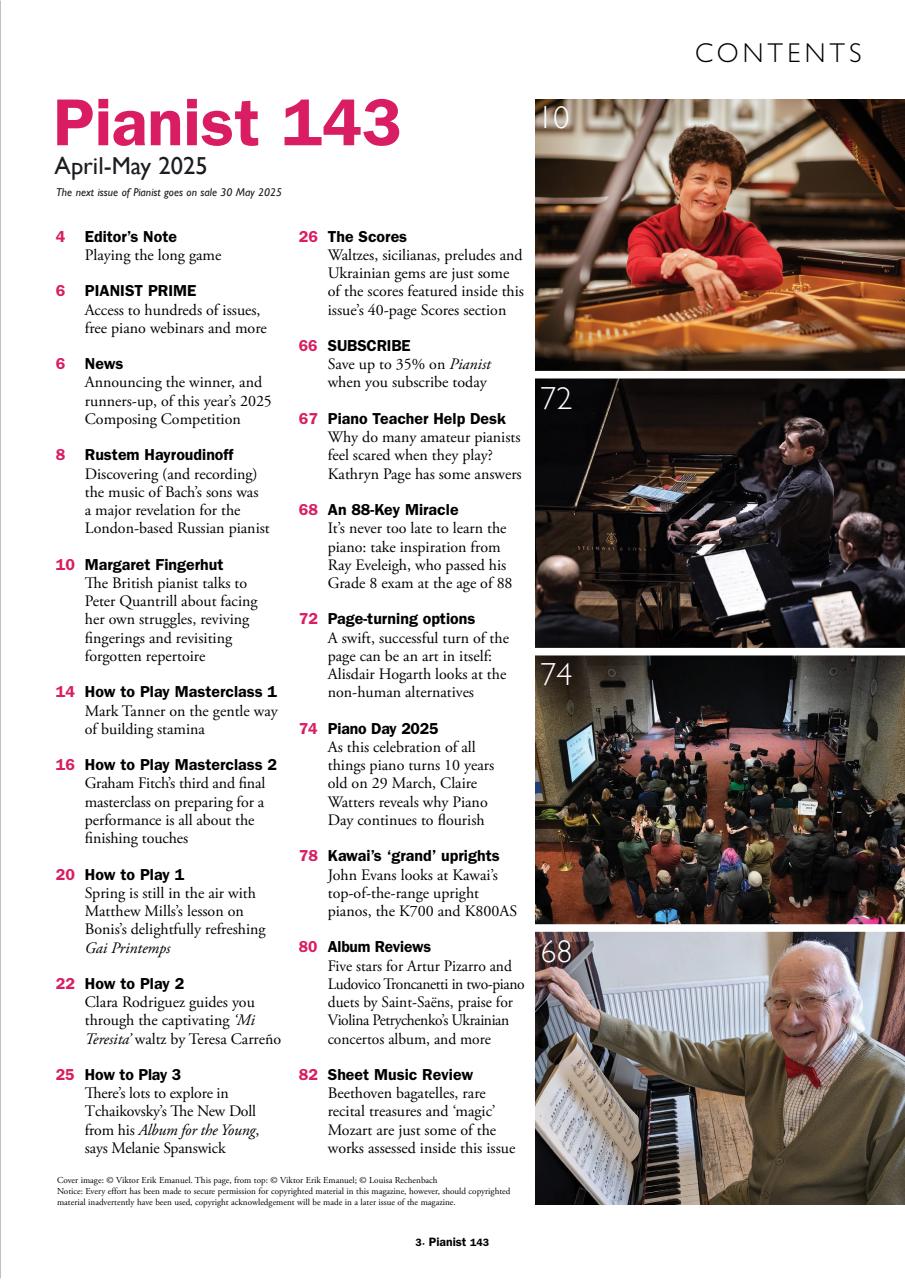 Pianist Preview Pages