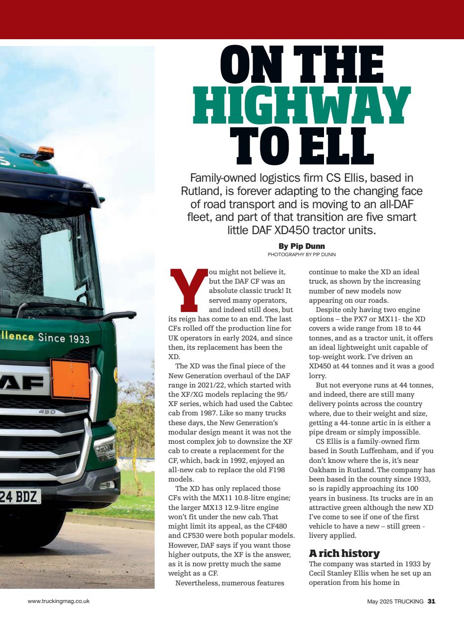 Trucking Magazine Preview Pages