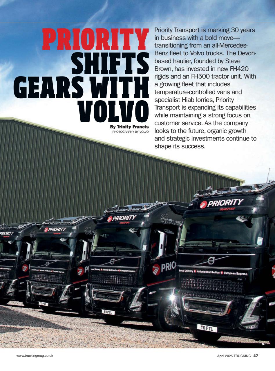 Trucking Magazine Preview Pages