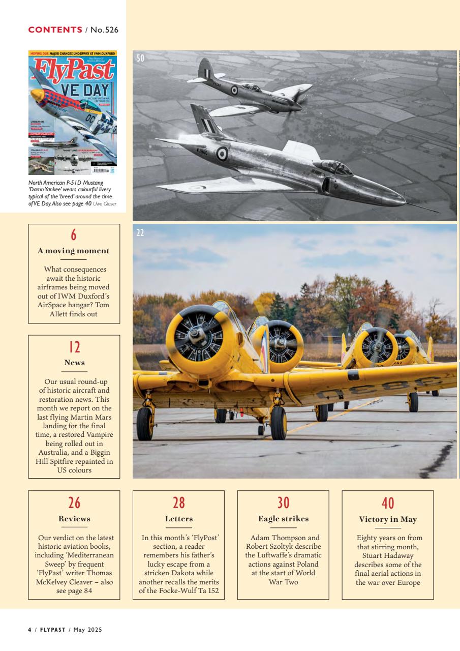 FlyPast Preview Pages