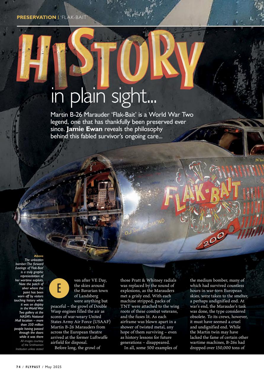 FlyPast Preview Pages