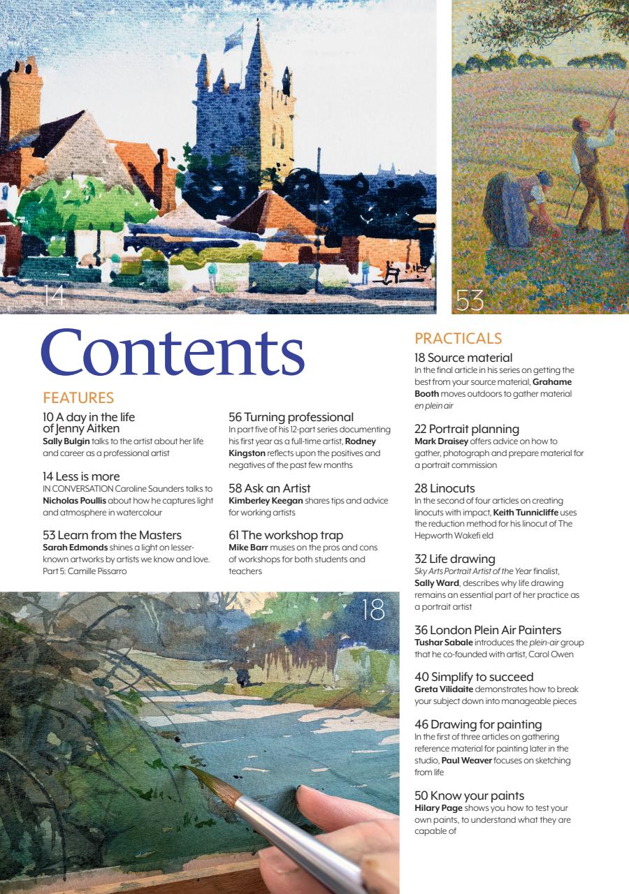 The Artist Preview Pages