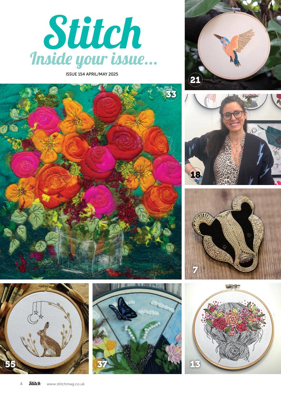 Stitch magazine Preview Pages