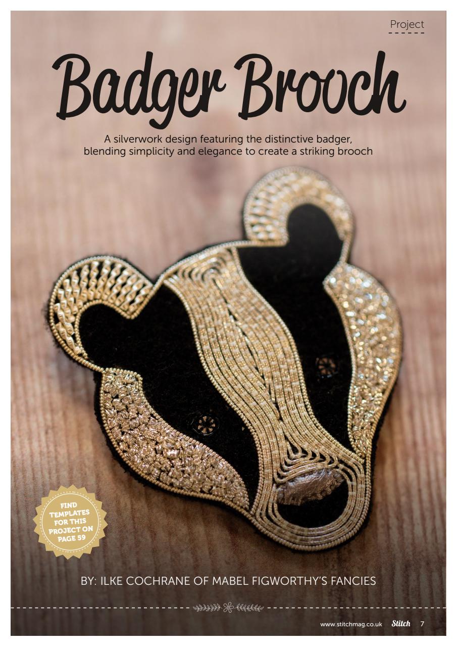 Stitch magazine Preview Pages