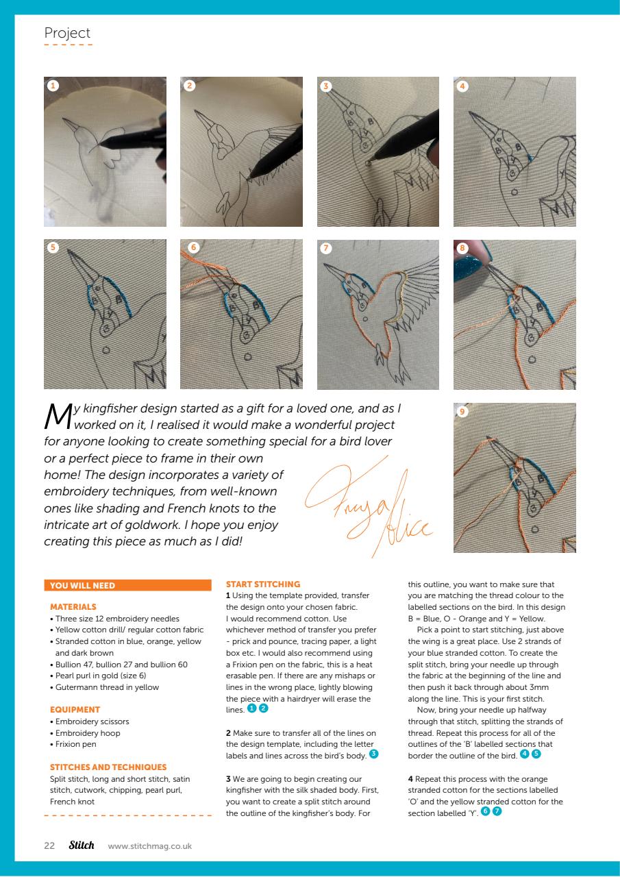 Stitch magazine Preview Pages