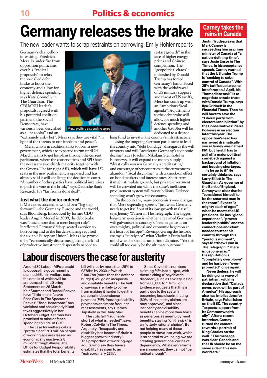 MoneyWeek Preview Pages