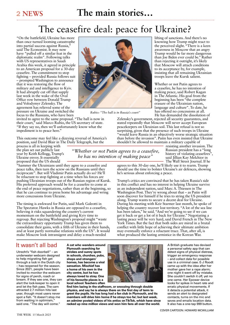 The Week Preview Pages