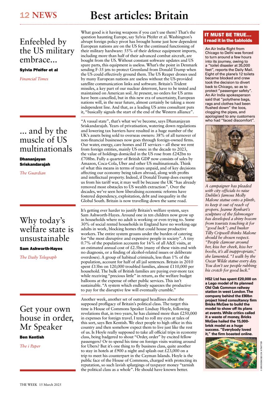 The Week Preview Pages