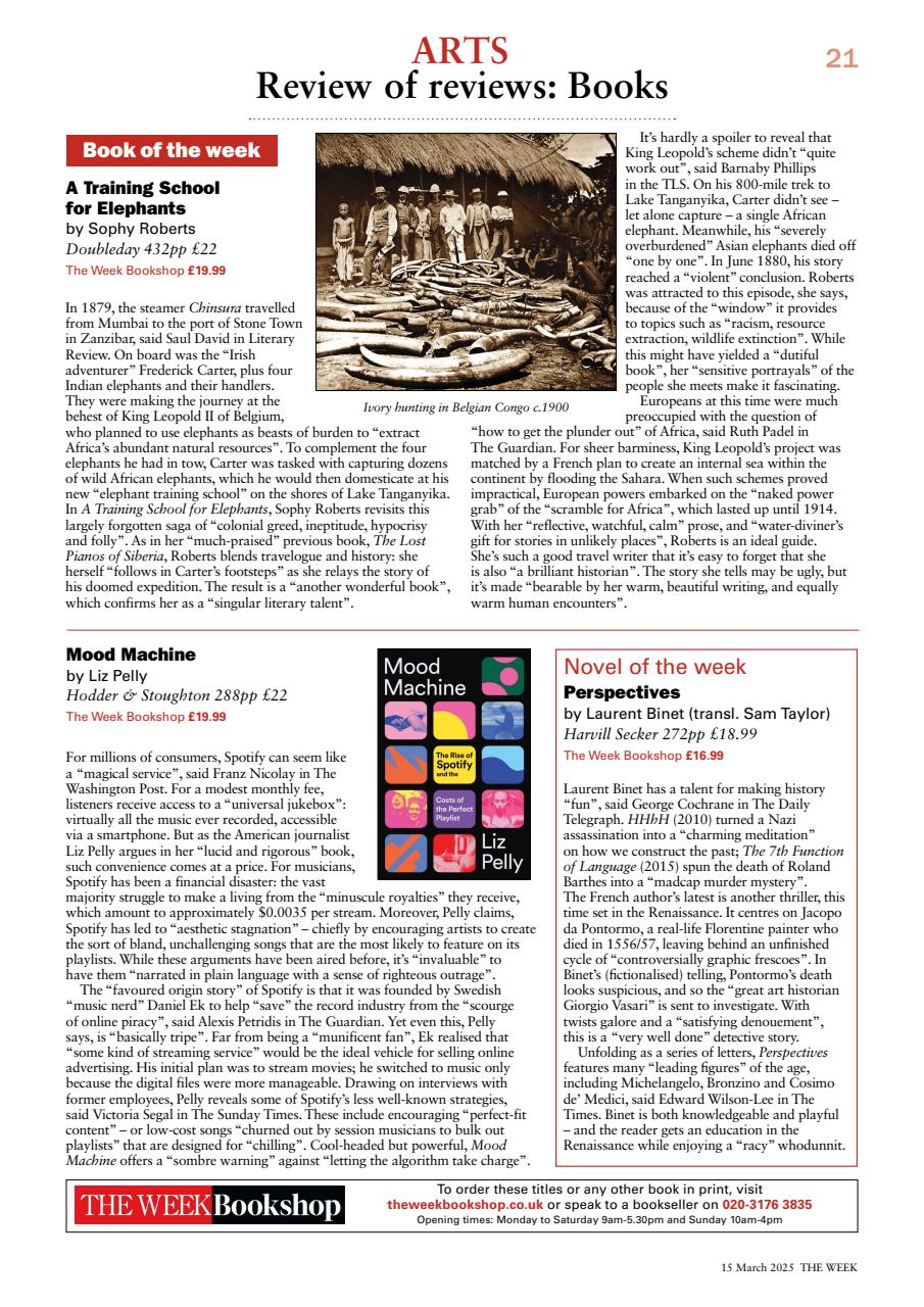 The Week Preview Pages