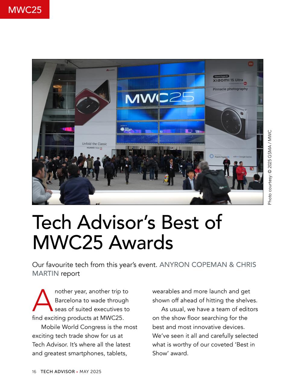 Tech Advisor Preview Pages