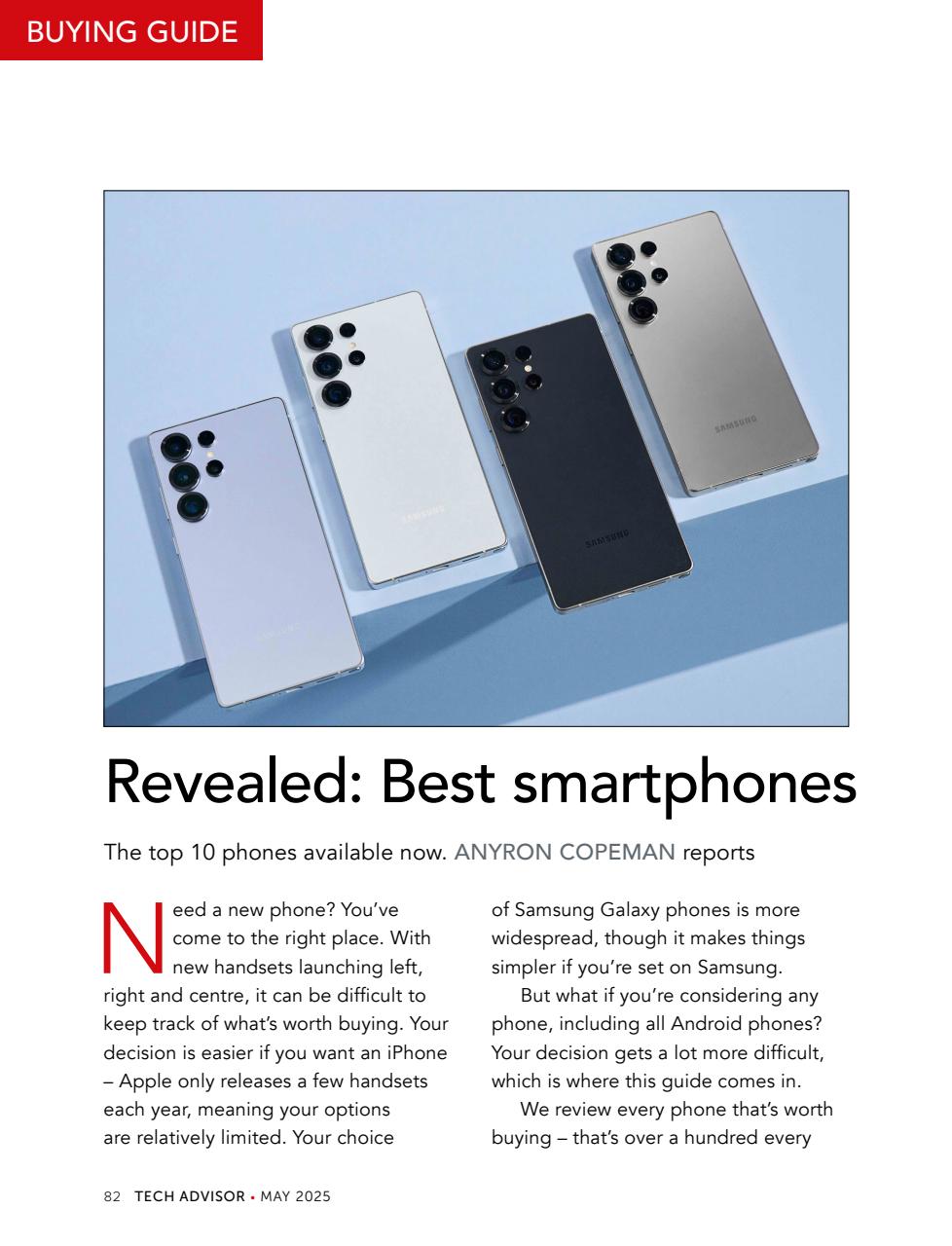 Tech Advisor Preview Pages