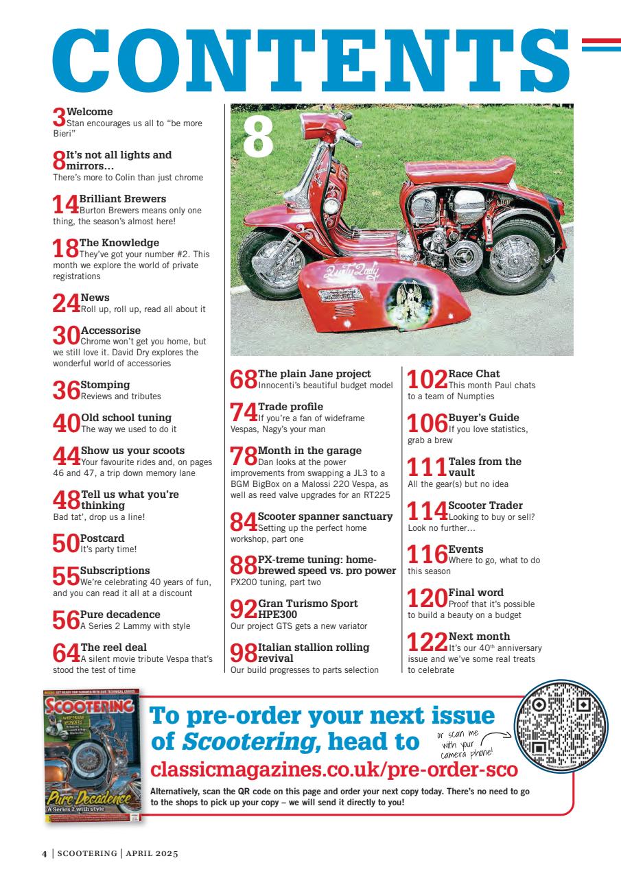 Scootering Preview Pages