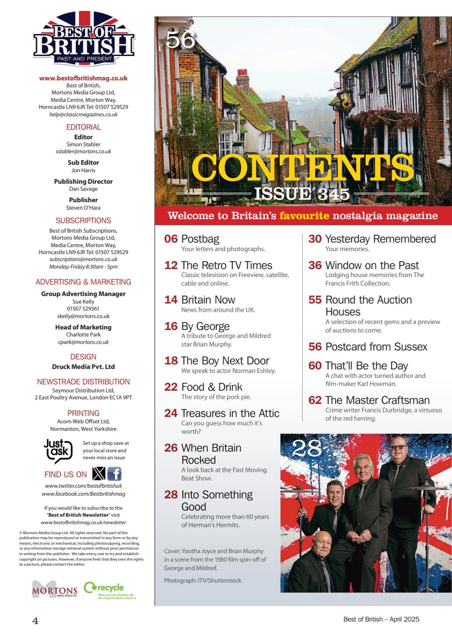 Best of British Preview Pages