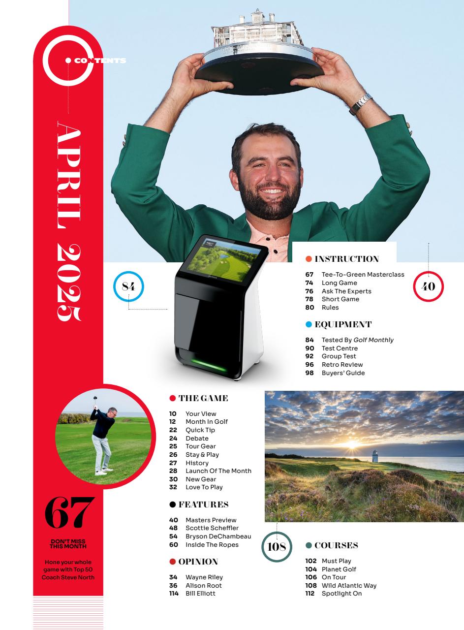 Golf Monthly Preview Pages