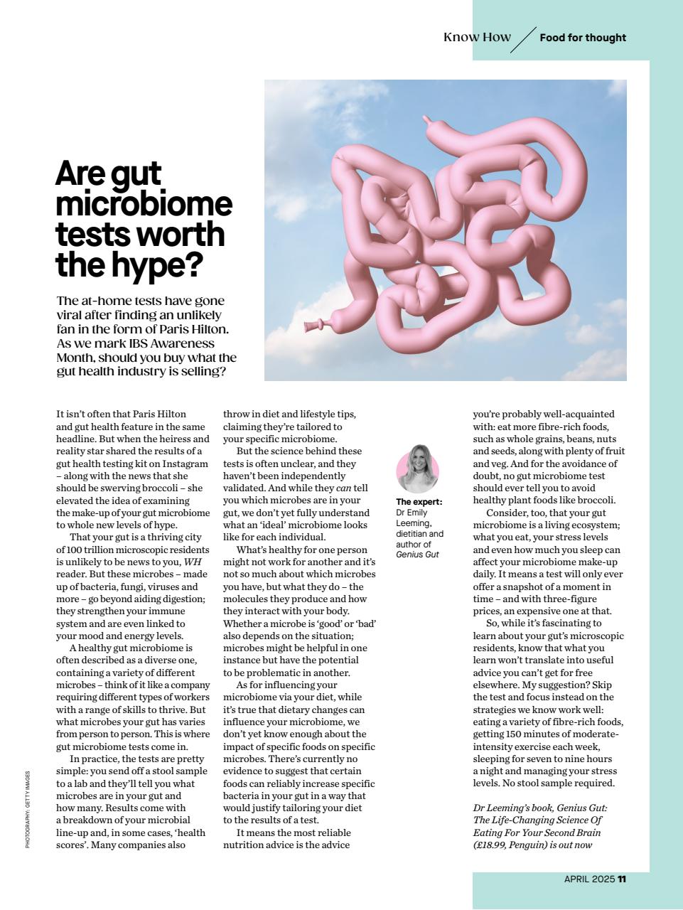 Women's Health Preview Pages