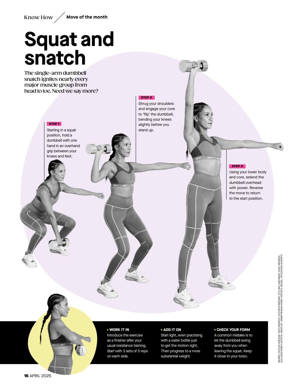 Women's Health Preview Pages