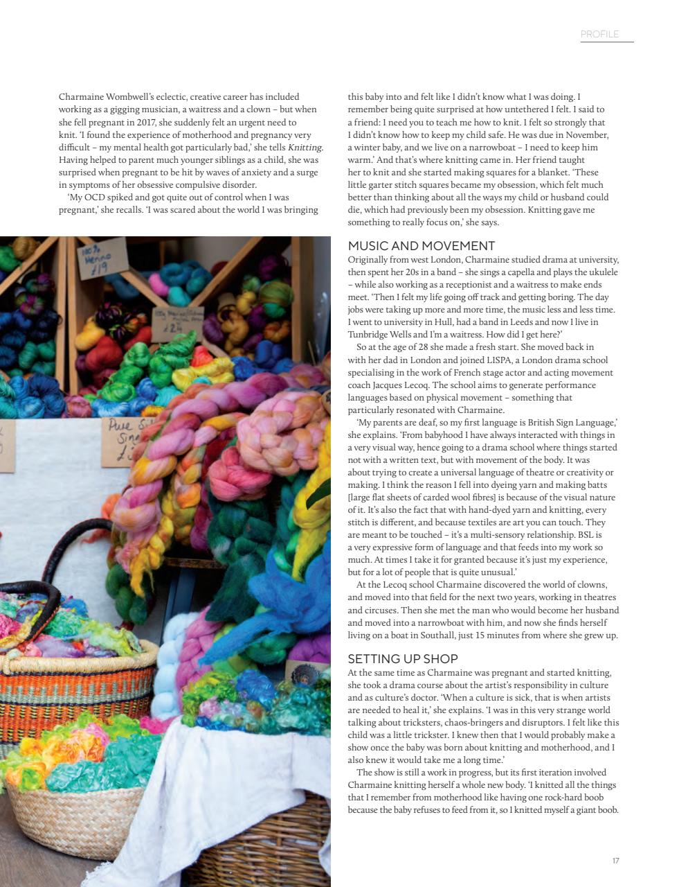 Knitting Preview Pages