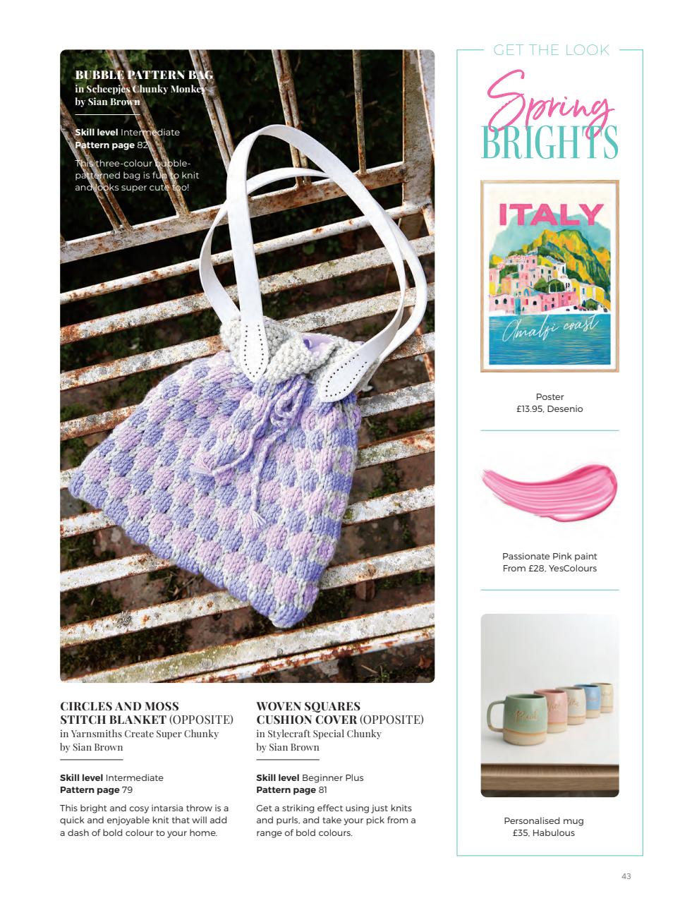 Knitting Preview Pages