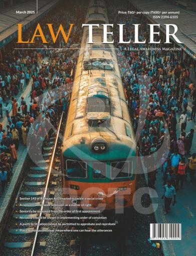 Lawteller – A Legal Awareness Magazine issue 
