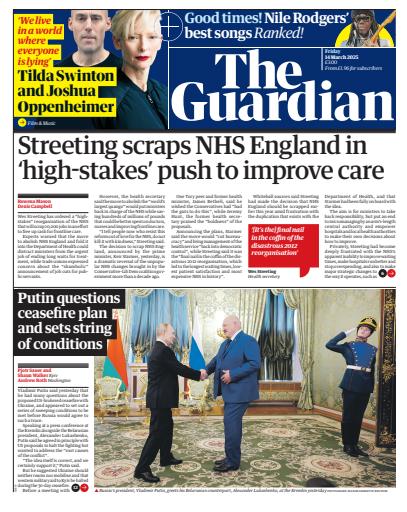 The Guardian Newspaper issue 
