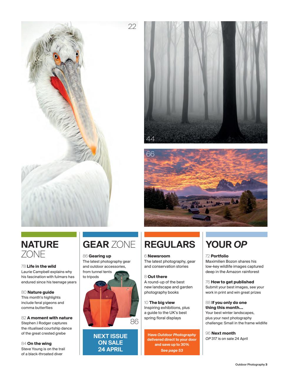 Outdoor Photography Preview Pages