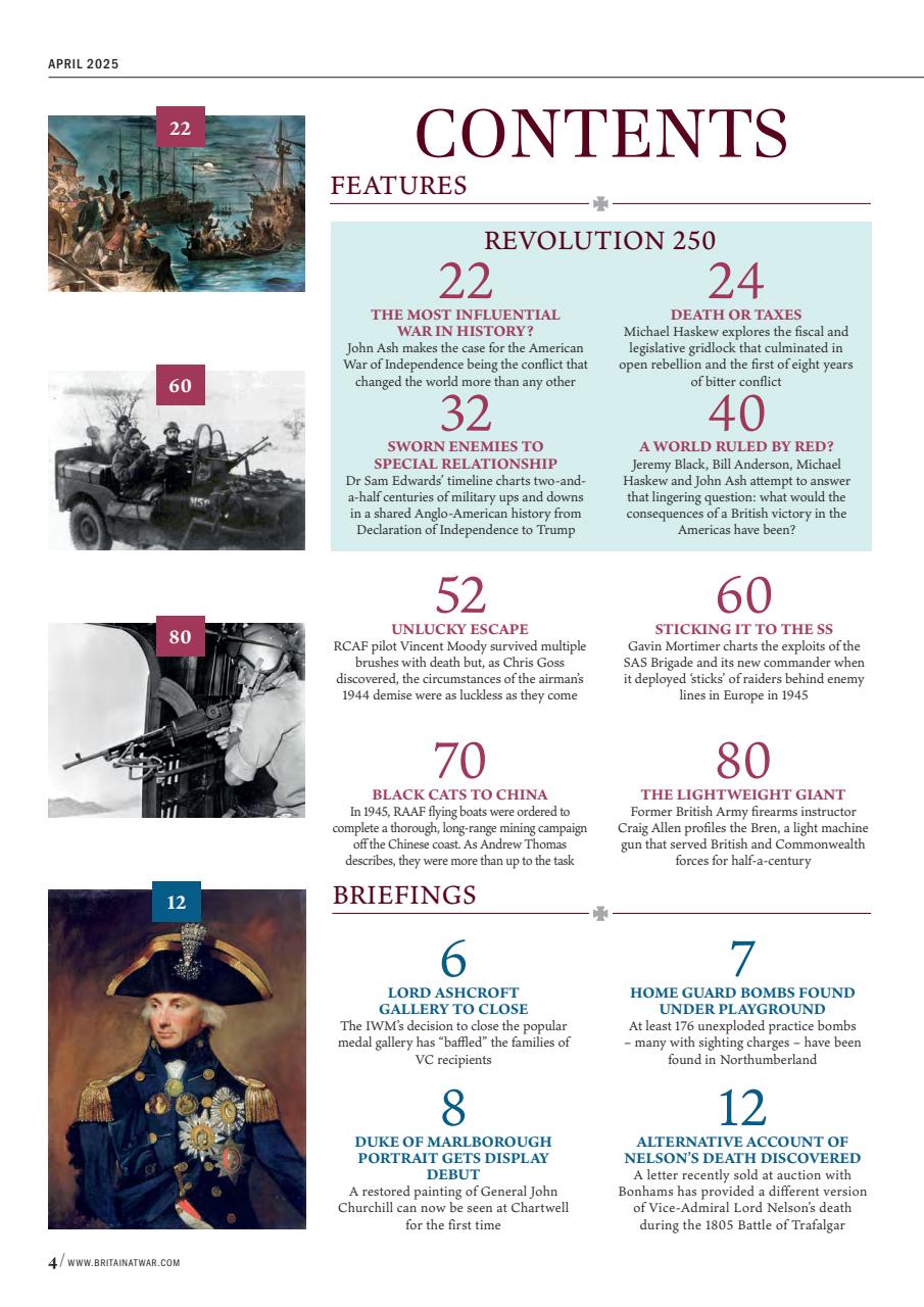 Britain at War Magazine Preview Pages