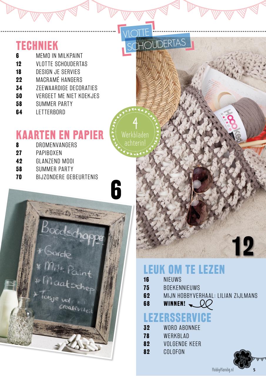 HobbyHandig Preview Pages