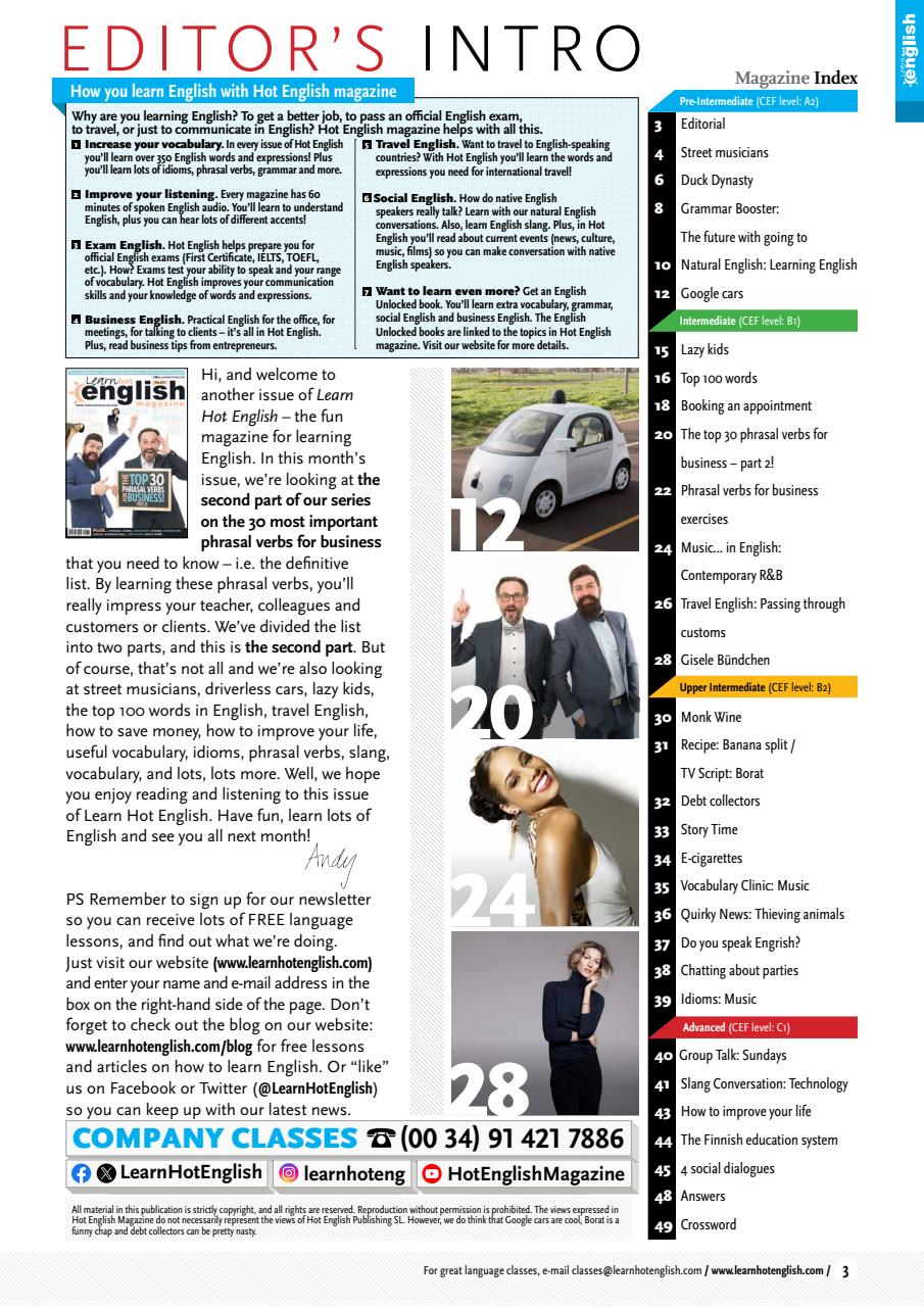 Learn Hot English Preview Pages