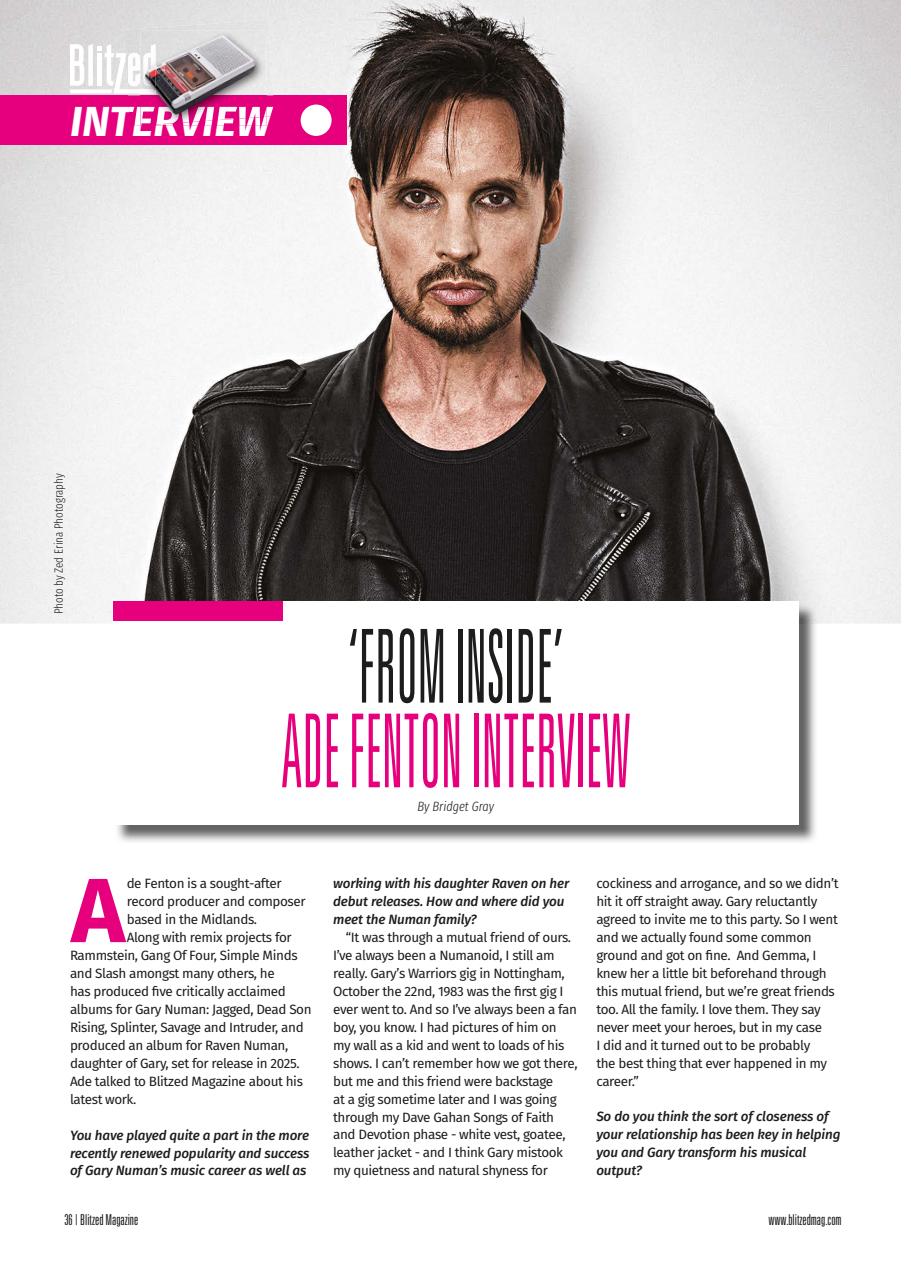 Blitzed Magazine Preview Pages