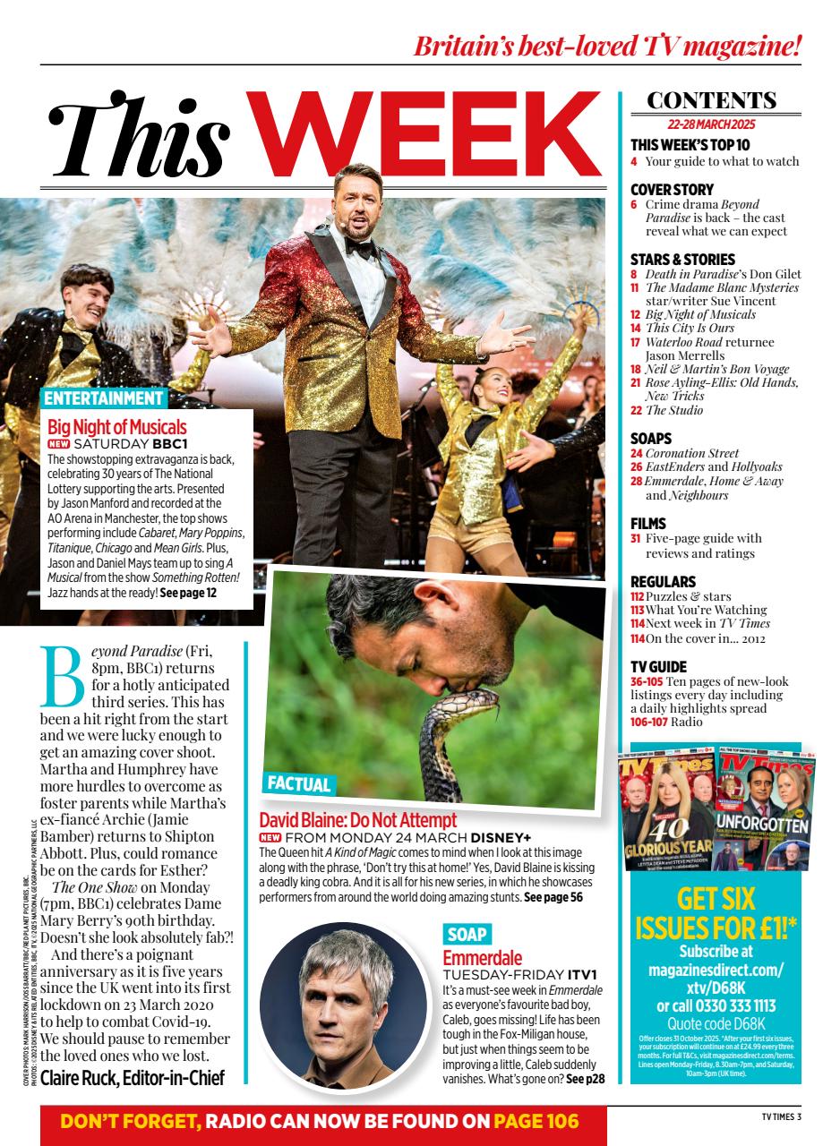 TV Times Preview Pages