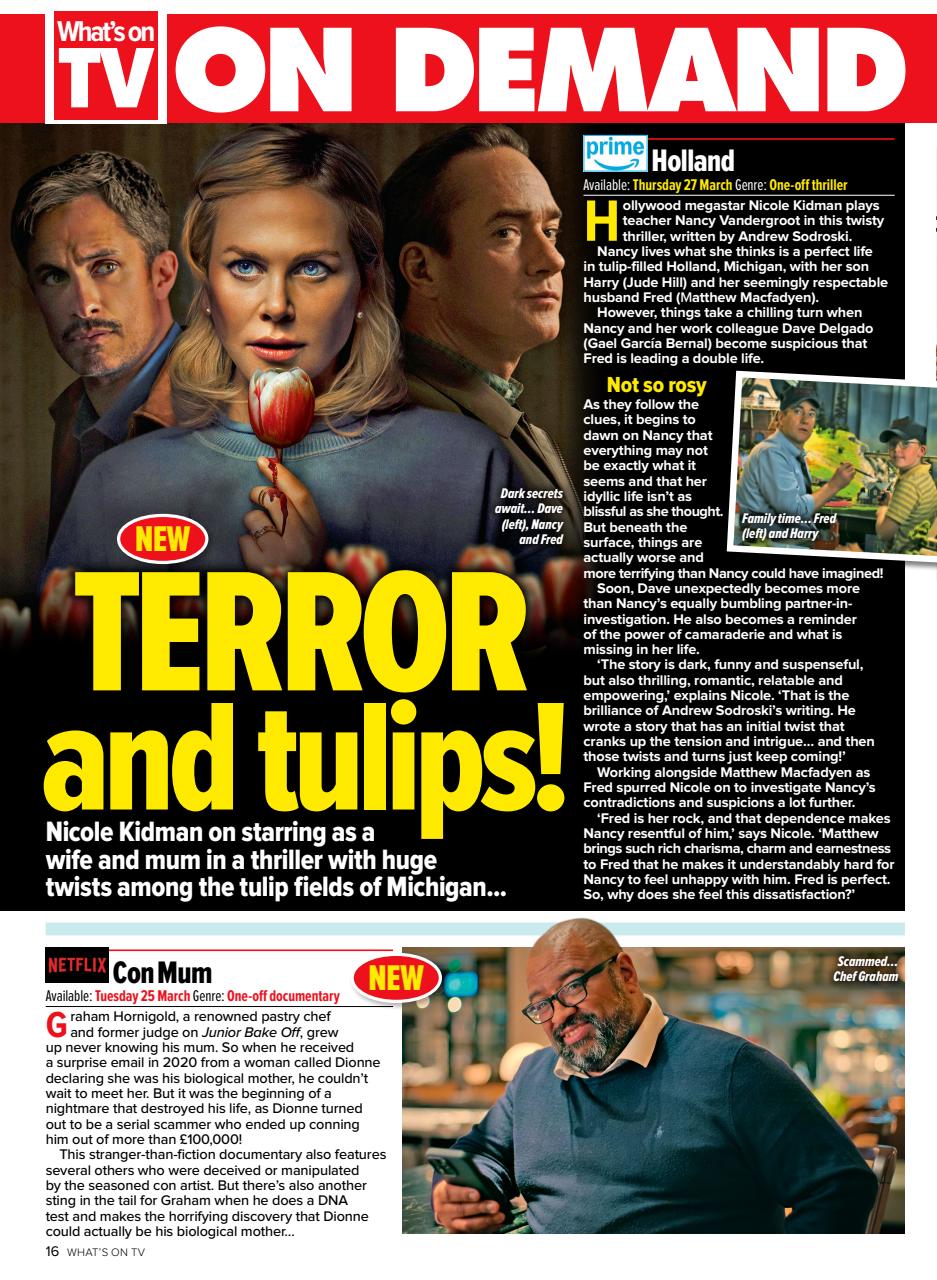 What's on TV Preview Pages