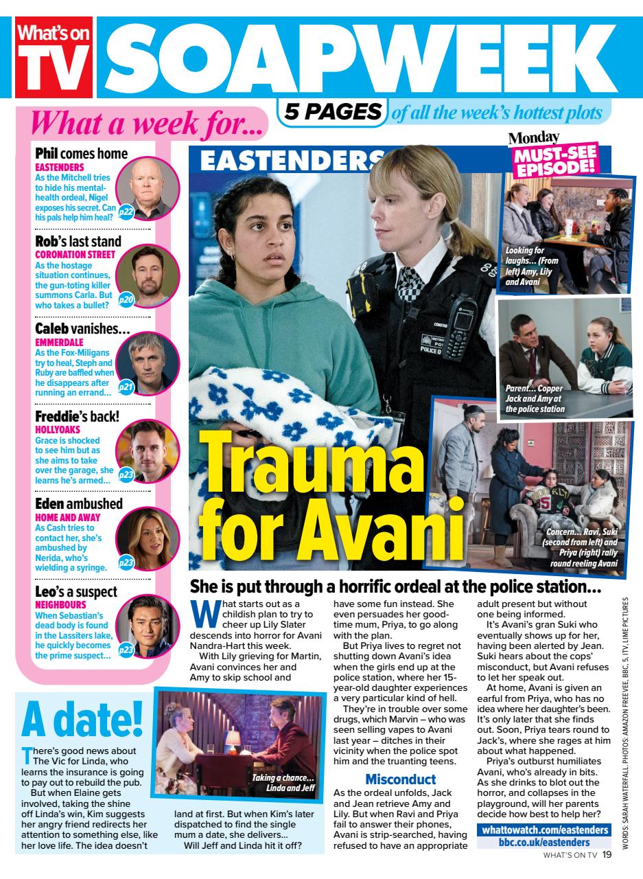 What's on TV Preview Pages