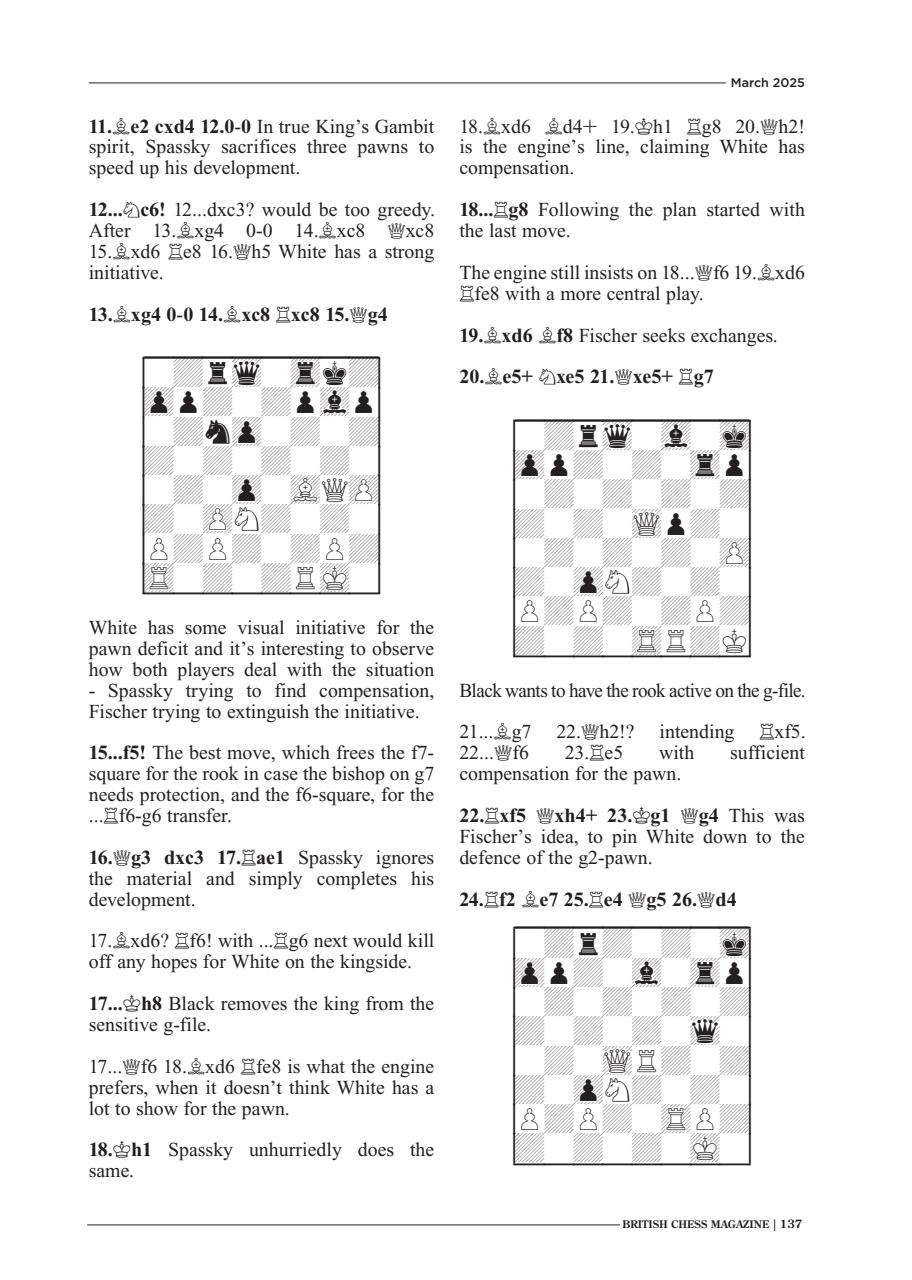 British Chess Magazine Preview Pages
