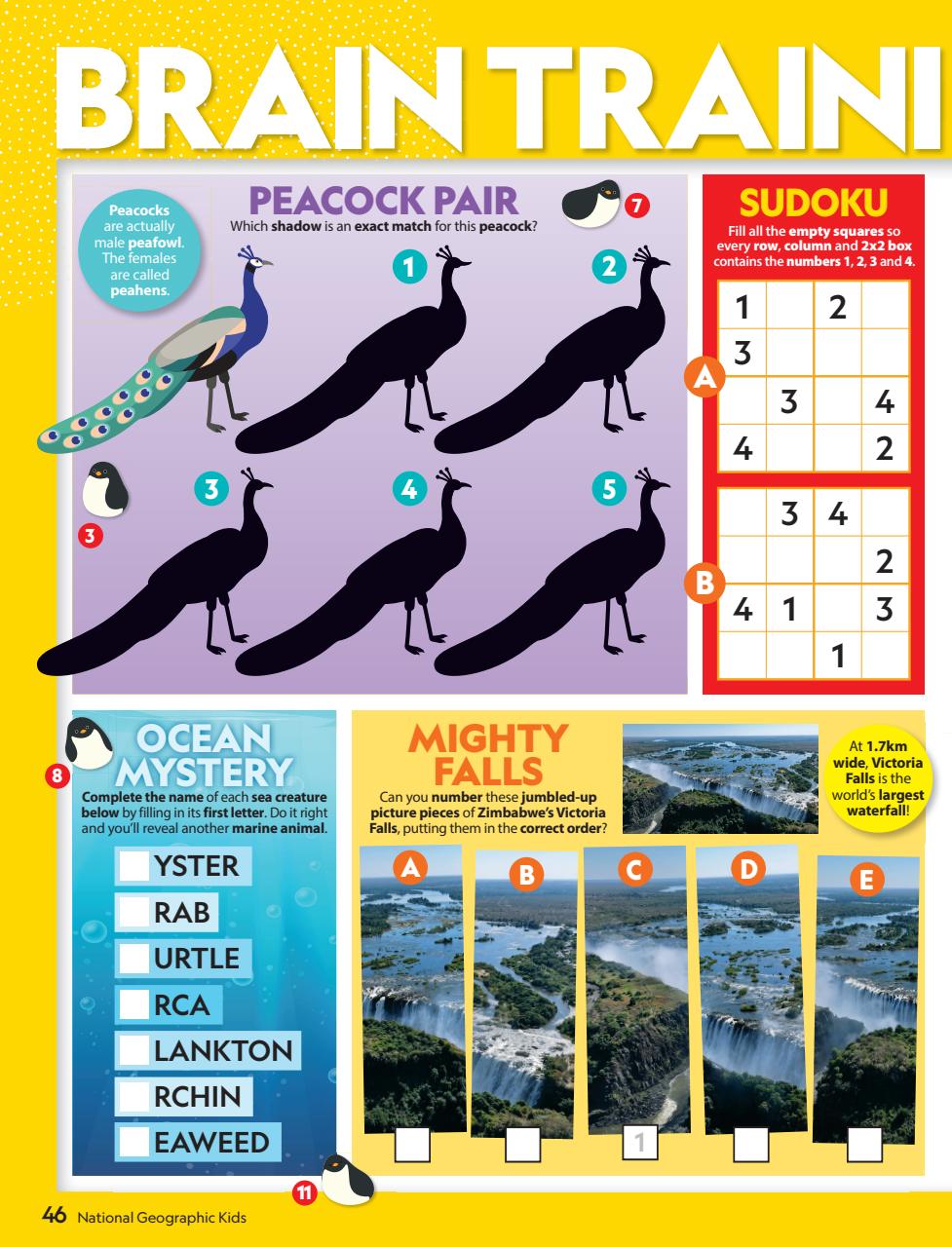 National Geographic Kids Preview Pages