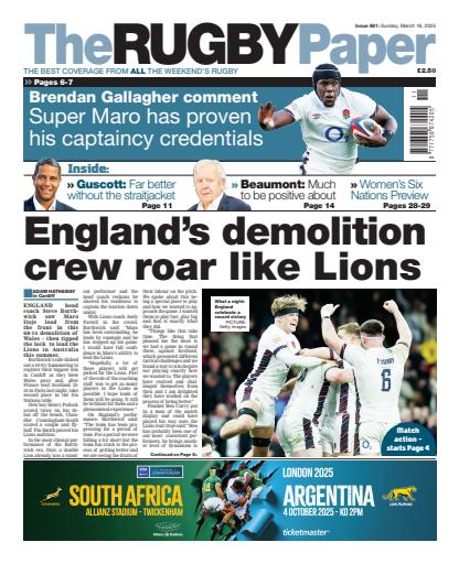The Rugby Paper issue 