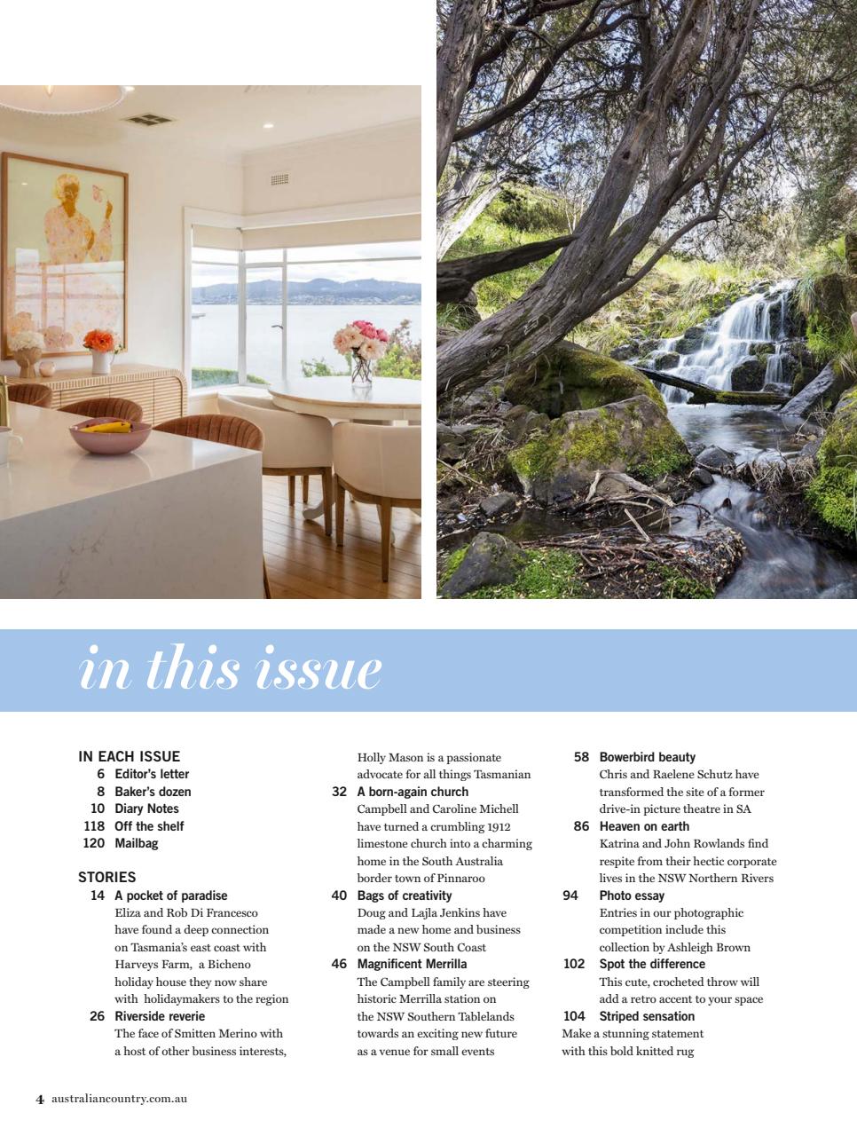 Australian Country Preview Pages