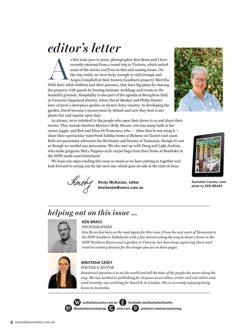 Australian Country Preview Pages