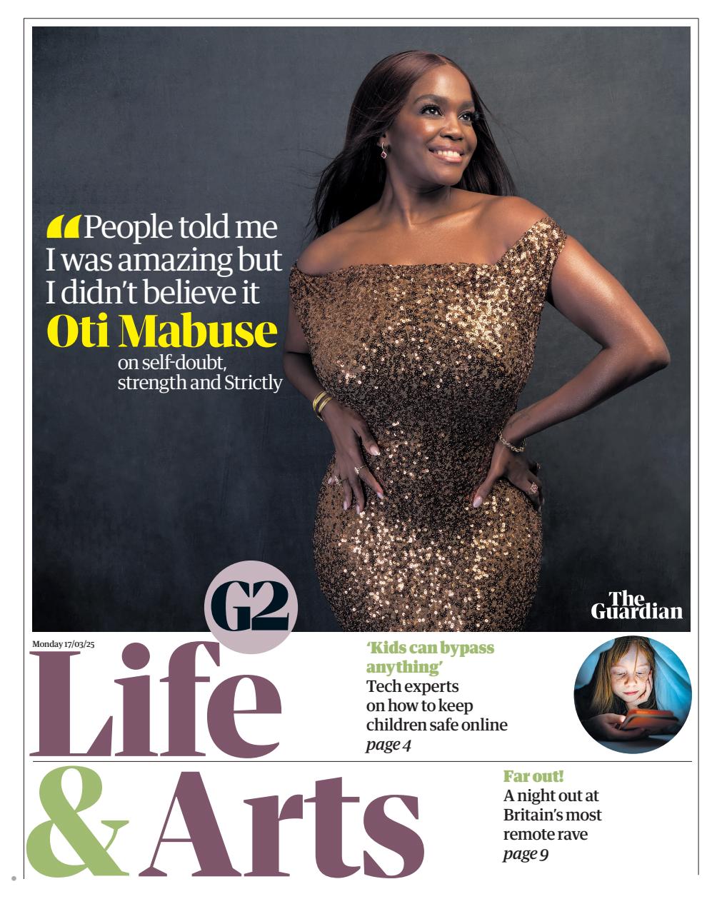 The Guardian Newspaper Preview Pages