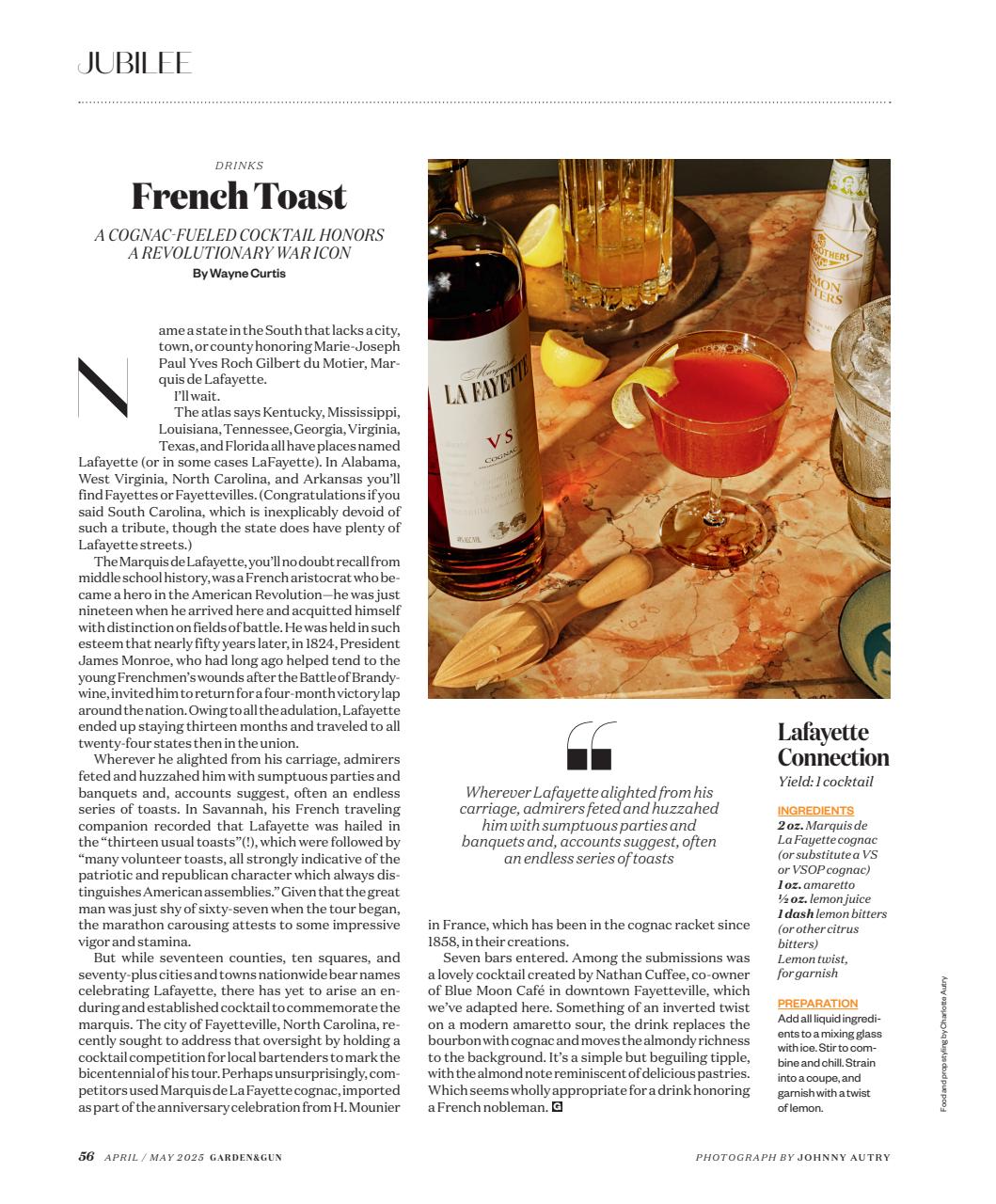 Garden and Gun Magazine Preview Pages