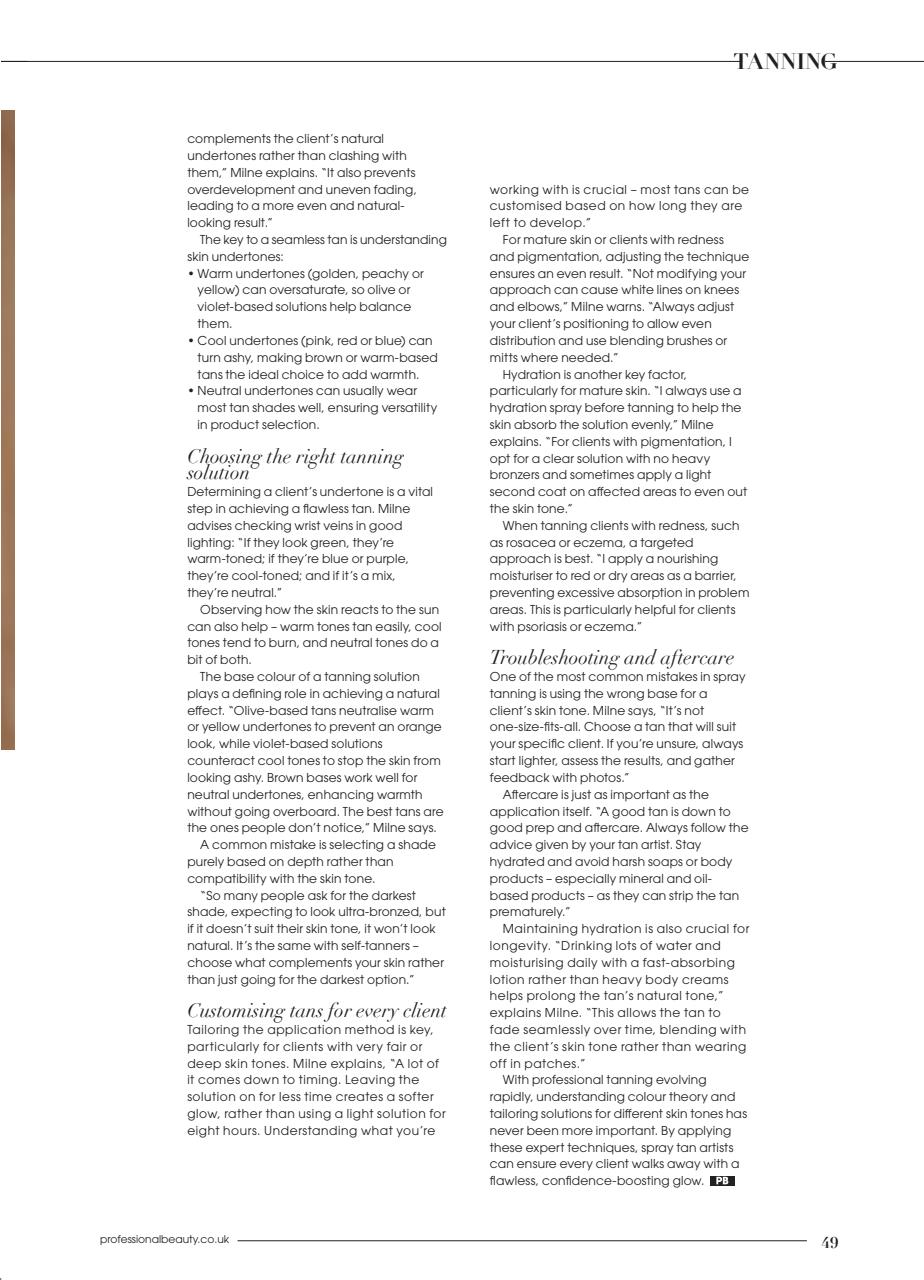 Professional Beauty Preview Pages